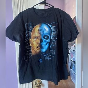 WWF stoned cold Steve Austin shirt size large